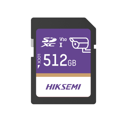 [HS-SD-P10/512G/GUARDPRO] Memoria SD Clase 10 de 512GB / Especializada Para Videovigilancia