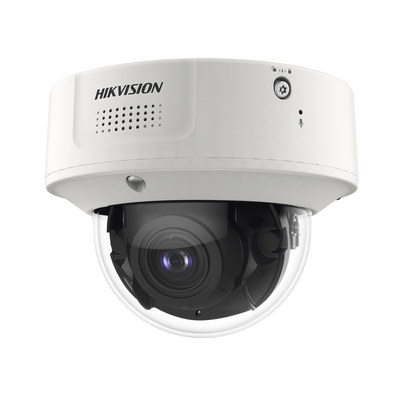[IDS-2CD7146G0-IZS(D)] Domo IP 4 Megapixel / Lente Mot. 2.8 a 12 mm / 40 mts IR EXIR / IK10 / IP67 / H.265+ / WDR 140 dB / Captura Facial / DeepinView / Búsqueda por Atributos / 2 Micrófonos Integrados / Micro SD