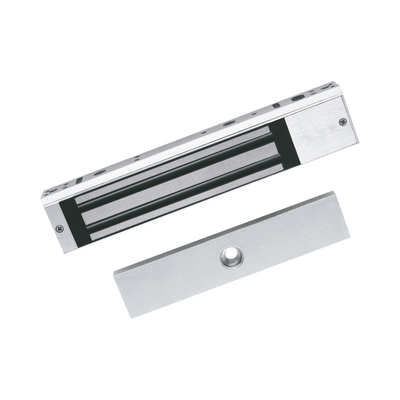 [DS-K4H258S] Chapa Magnética de 617 Lbs (280 Kg) / Montaje en Puerta Normal o de Vidrio / Certificado CE /  Uso en Interior / Indicador LED / Magnetismo Anti-residual