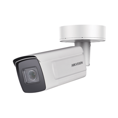 [IDS-2CD7A46G0/P-IZHS(C)] (Reconocimiento de Marca, Modelo, Color, Placa) Bala IP 4 Megapixel / Lente Mot. 2.8 a 12 mm / ANPR / Reconocimiento y Captura de Placas Vehiculares / WDR 140 dB / IP67 / IK10 / 50 mts IR EXIR / Micro SD
