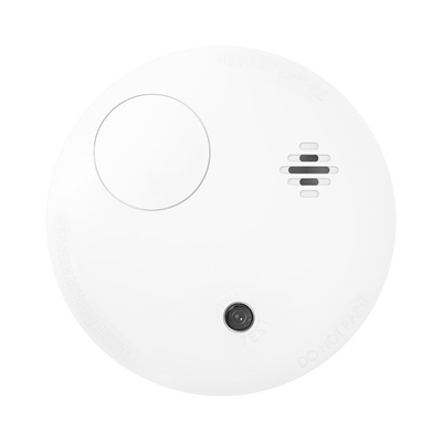 [DS-PDSMK-E-WB] (AX PRO) Detector de Humo Fotoeléctrico Inalámbrico para Panel de Alarma HIKVISION / Interior / Soporta Funcionalidad Autónoma 