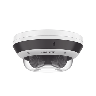 [DS-2CD6D44G1-IZS] PanoVu Series / Vista Panorámica 360º / 4 Lentes Mot. 2.8 a 8 mm (4 Megapixel por Lente) / 16 Megapixel en Total / WDR 120 dB / DARKFIGHTER / Exterior IP67 / IK10 / PoE+ / 30 mts IR / Micro SD