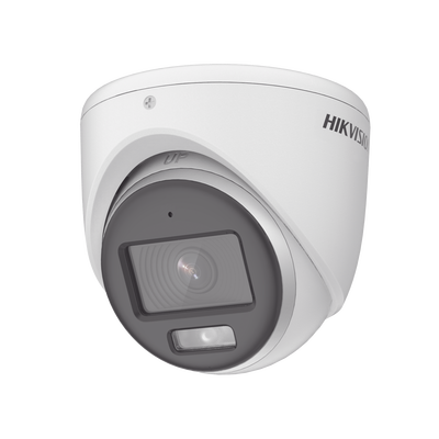 [DS-2CE70KF0T-MFS] [ColorVu] Turret TURBOHD 3K (5 Megapixel) / Micrófono Integrado / Lente 2.8 mm / Imagen a Color 24/7 / 20 mts Luz Blanca / Exterior IP67 / dWDR / 4 Tecnologías