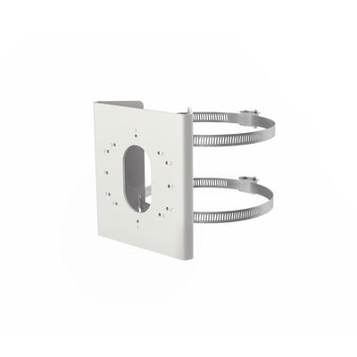 [DS-1275ZJ-S-SUS] Montaje de Poste para Cámaras DS-2CD26 / DS-2CD3656G2T-IZS(C) / Acero Inoxidable 
