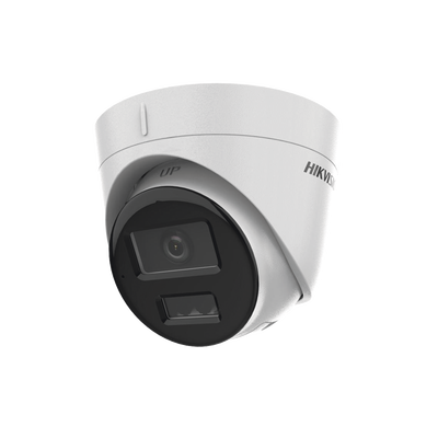 [DS-2CD1323G2-LIUF] [Dual Light] Turret IP 2 Megapixel / Lente 2.8 mm / 30 mts IR + 30 mts Luz Blanca / Micrófono Integrado / ACUSENSE Lite / Exterior IP67 / H.265 / PoE / ONVIF / Micro SD