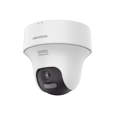[DS-2CV1F23G2-LIDWF(B)] Turret PT  IP 2 Megapixel / Lente 2.8 mm / Dual Light (20 mts IR + 15 mts Luz Blanca) / Wi-Fi / IP54 / dWDR  / H.265 / Audio Bidireccional (Micrófono y Bocina) / Micro SD