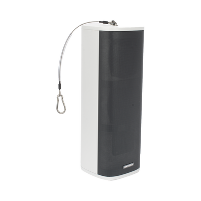 [DS-QAZ1460G1] Bocina (Altavoz IP) | Tipo Columna | 60 Watts | Exterior IP66 | Entrada de alarma |  Voceo en tiempo real | Calendarización de audios 