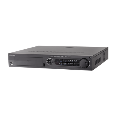 [IDS-7316HUHI-M4/S(S)] DVR 4K/8MP 16 Canales TurboHD  + 18 Canales IP / 4 Bahías de Disco Duro / Audio por Coaxitron / AcuSense / 16 Entradas de Alarma / 2 Salida de Video Independiente