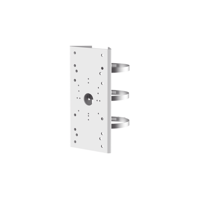 [DS-1275ZJ-SUS] Montaje para Poste / Compatible con PTZ HIKVISION / Acero Inoxidable