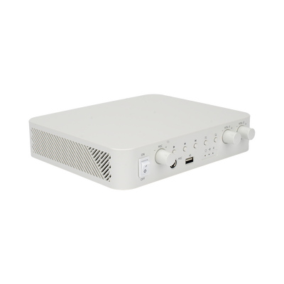 [DS-QAE0A60G1-VB] Amplificador | Bluetooth | 2 Canales | 30 W por Canal | Salida 4-8 Ω x 2 | 100V COM x 2 | Una Zona | Música Ambiental 