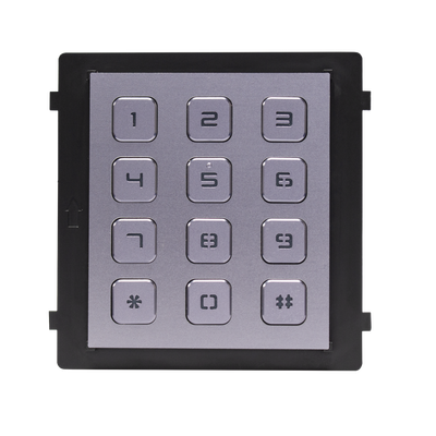 [DS-KD-KP] Módulo de Teclado para Frente de Calle  Modular / Desbloqueo de Puerta Mediante Código / Llamada a monitor.