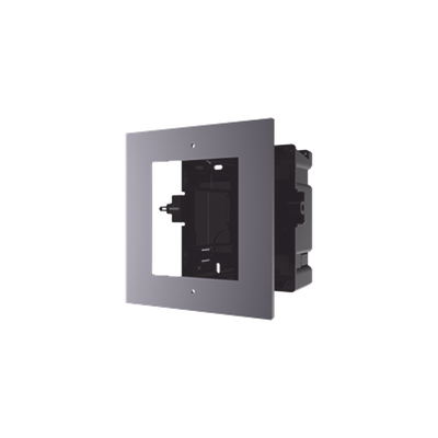 [DS-KD-ACF1] Base de 1 Espacio para EMPOTRAR Videoportero Modelo  DS-KD8003-IME1