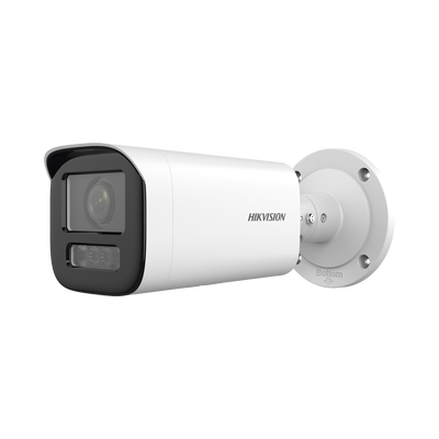 [DS-2CD3641G2-LIZS] Bala IP 4 Megapíxel / Lente Motorizado 2.7 a 13.5 mm / Dual Light (50 mts IR + 50 mts Luz Blanca)   / Exterior IP67 / WDR 120 dB / PoE  / Micro SD