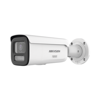 [DS-2CD2667G3T-LIZSY] [Dual Light + ColorVu 3.0 + HikAI] Bala IP 6 Megapixel / Lente Mot. 2.8 a 12 mm / 60 mts IR + Luz Blanca / Exterior IP67 / WDR 130 dB / ACUSENSE 3.0 / Metal / NEMA 4X / ACUSEARCH