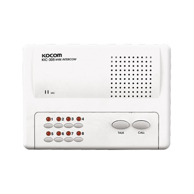 [KIC-308] Sistema de intercomunicador manos libres para 8 extensiónes