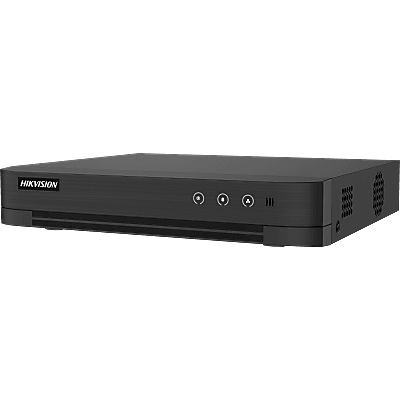 [IDS-7208HQHI-M1/T] DVR 8 Canales TURBOHD + 4 Canales IP / 5 Megapixel Lite - 3K Lite / Audio Bidireccional /ACUSENSE (Evista falsas alarmas) / 1 Bahía de Disco Duro / Salida de Video en Full HD