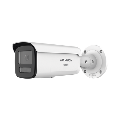 [DS-2CD2T87G3-LIS2UY/SRB] [Dual Light + ColorVu 3.0 + HikAI] Bala IP 8 Megapixel / Lente 4 mm / 60 mts IR + Luz Blanca / Exterior IP67 / Estrobo Azul y Rojo / WDR 130 dB / ACUSENSE 3.0 / Metal / NEMA 4X / ACUSEARCH