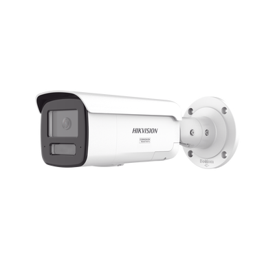 [DS-2CD2T47G3-LIY] [Dual Light + ColorVu 3.0 + HikAI] Bala IP 4 Megapixel / Lente 4 mm / 60 mts IR + Luz Blanca / Exterior IP67 / WDR 130 dB / ACUSENSE 3.0 / Metal / NEMA 4X / ACUSEARCH