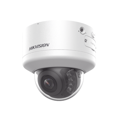 [DS-2CD3746G2HT-LIZSU(PTRZ)] Domo IP 4 Megapixel / Lente Mot. 2.7 a 13.5 mm / Dual Light (40 mts IR + 40 mts Luz Blanca  / Exterior IP66 / IK10  / Audio y Alarma I/O / PoE+ / ONVIF / Micro SD / 4 Analíticos: AcuSense, Deteccion Facial, Conteo de Personas por Cruce y Zona
