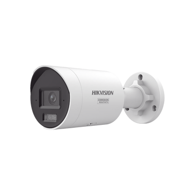 [DS-2CD2087G3-LI2UY] [Dual Light + ColorVu 3.0 + HikAI] Bala IP 8 Megapixel / Lente 2.8 mm / 40 mts IR + Luz Blanca / 2 Microfonos Integrados / Exterior IP67 /  WDR 130 dB / ACUSENSE 3.0 / Metal / NEMA 4X / ACUSEARCH