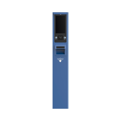 [DS-TMT201-D(LCD)] Estación de Entrada de Tickets / Pantalla LCD 10.1 Pulgadas 1080P / Lector de Tarjetas IC y CPU / Impresión Térmica / Protocolo TCP/IP / IP54 / Sistema Operativo Linux Embebido