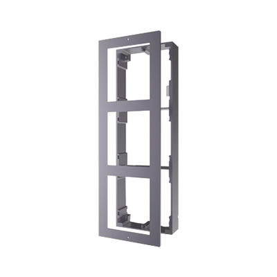 [DS-KD-ACW3] Base de 3 Espacios para Videoportero IP Hikvision / Instalación en SUPERFICIE