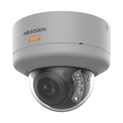 [DS-2XC3146G0H-LISU(PA)] [Dual Light + ColorVu] Domo IP 4 Megapixel / Lente 2.8 mm / Polimero Anticorrosivo (Ideal para Zonas Costeras o Alta Salinidad) / 40 Mts IR + 40 Mts Luz Blanca / 2 Micrófonos Integrados / WDR 130 dB / IP68 / IK10