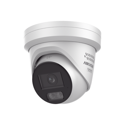 [DS-2CD2347G3-LIS2UY/SL] [Dual Light + ColorVu 3.0 + HikAI] Turret IP 4 Megapixel / Lente 2.8 mm / 30 mts IR + Luz Blanca / 2 Microfonos Integrados / Exterior IP67 / Estrobo Luz Blanca / WDR 130 dB / ACUSENSE 3.0 / Metal / NEMA 4X / ACUSEARCH