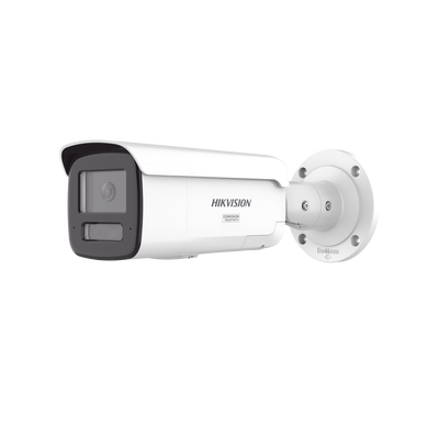 [DS-2CD2T47G3-LIS2UY/SL] [Dual Light + ColorVu 3.0 + HikAI] Bala IP 4 Megapixel / Lente 4 mm / 60 mts IR + Luz Blanca / Exterior IP67 / Estrobo Luz Blanca / WDR 130 dB / ACUSENSE 3.0 / Metal / NEMA 4X / ACUSEARCH