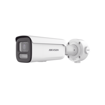 [DS-2CD3647G3T-LIZSU] Bala IP 4 Megapixel / ColorVu / Lente 2.7 - 13.5 mm / Luz Blanca 60 mts / WDR 130 dB / Exterior IP67 / IK10 / Captura Facial / Conteo de Personas / Videoanaliticos / AcuSense