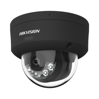 [DS-2CD2147G3-LIS2UY(BLACK)] [Dual Light + ColorVu 3.0 + HikAI] Domo IP 4 Megapixel / Lente 2.8 mm / 30 mts IR + Luz Blanca / 2 Microfonos Integrados / Exterior IP67 / WDR 130 dB / ACUSENSE 3.0 / Metal / NEMA 4X / ACUSEARCH