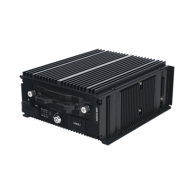 [AE-MH0408(RJ45)] DVR Hibrido Móvil 1080p / 4 Canales TURBO + 8 Canales IP / Soporta 4G / WiFi / GPS / Sensor G / Soporta 2 Memorias SD / Alarmas I/O / Salida de Video
