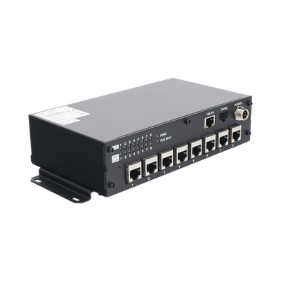 [AE-MS8400(RJ45/8)] Switch PoE para Soluciones Moviles / Conexión RJ45 