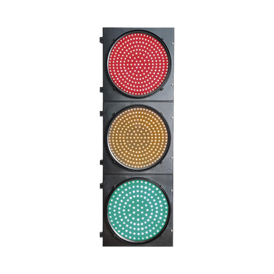 [JD400-3-301SS-1] Semáforo LED / Diámetro 400 mm / Rojo, Amarillo y Verde / Alta Intensidad