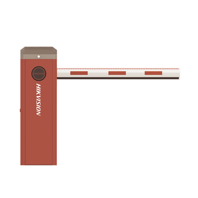 [DS-TMG520-L(6MO)] Barrera Vehicular Brazo Octagonal de 4-6 mts /Apertura de 4 seg / Incluye Banda Protectora Anti golpe de Vehículos