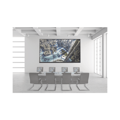 [DSVW3X30A55/WM] Kit Videowall 3X3 / Incluye 9 Pantallas de 55" / Decoder / Bases de Pared / Accesorios de Instalación