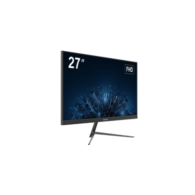 [DS-D5027F3-2P2S] Monitor LED Full HD (1080p) de 27" / Bocinas Integradas / 100 Hz / Ideal para CCTV, Oficina y Hogar / Entrada HDMI-VGA / VESA (100 X 100) / Uso 24/7 / IPS / Ultra Delgado