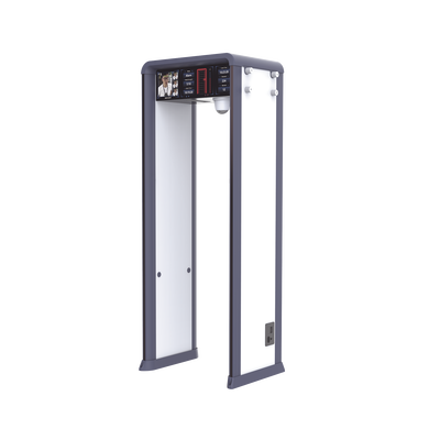 [ISD-SMG572LC-I] Arco Detector de Metales con Cámara 4MP y Doble Pantalla 7" y 29" / Hasta 72 Zonas Configurable / Tecnología Anti-Interferencia y Sensibilidad de Última Generación / Conteo de Personas y Alarmas