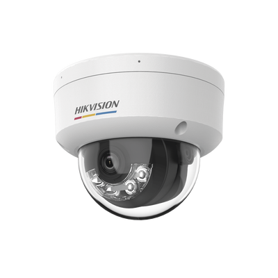 [DS-2CD1167G3-LIUF] [ColorVu 3.0 + MD 3.0] Domo IP 6 Megapixel / Lente 2.8 mm / 30 mts IR + 30 mts Luz Blanca / Micrófono Integrado / ACUSENSE Lite / Exterior IP67 / IK08 / dWDR / PoE / Micro SD
