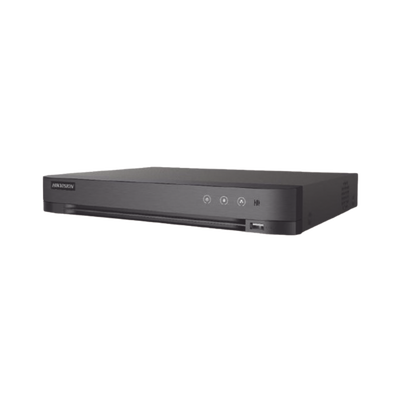 [IDS-7208HQHI-M1/XT] DVR 8 Canales TURBOHD + 4 Canales IP / 5 Megapixel Lite - 3K Lite / Audio de Dos Vías por Coaxitron / Reconocimiento Facial / ACUSENSE (Evita falsas alarmas) / 1 Bahía de Disco Duro / Salida de Video en Full HD