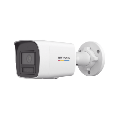 [DS-2CD1047G2H-LIUF] [Dual Light + ColorVu] Bala IP 4 Megapixel / Lente 2.8 mm / 30 mts IR + 30 mts Luz Blanca / Micrófono Integrado / ACUSENSE Lite / Exterior IP67 / dWDR / PoE / Micro SD 