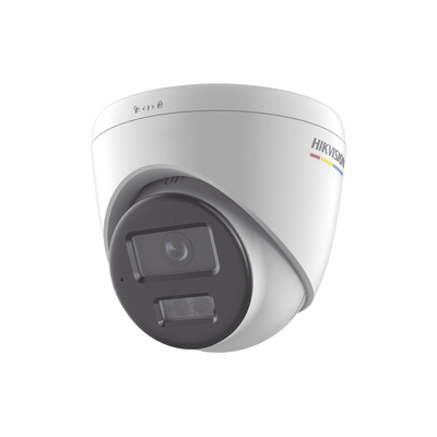 [DS-2CD1347G2H-LIUF] [Dual Light + ColorVu] Turret IP 4 Megapixel / Lente 2.8 mm / 30 mts IR + 30 mts Luz Blanca / Micrófono Integrado / ACUSENSE Lite / Exterior IP67 / WDR 120 dB / PoE / Micro SD 