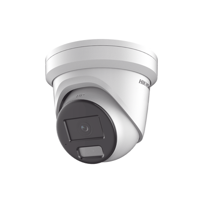 [DS-2CD2347G2H-LIU] [Dual Light + ColorVu] Turret IP 4 Megapixel / Lente 2.8 mm / 40 mts IR + 40 mts Luz Blanca /  Microfono Integrado  / Exterior IP67 /   WDR 130 dB / ACUSENSE / Captura Facial / ACUSEARCH