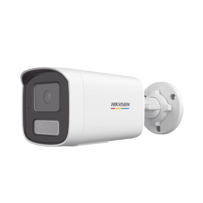 [DS-2CD1T47G2H-LIUF] [Dual Light + ColorVu] Bala IP 4 Megapixel / Lente 4 mm / 50 mts IR + 50 mts Luz Blanca / Micrófono Integrado / ACUSENSE Lite / Exterior IP67 / WDR 120 dB / PoE / Micro SD 