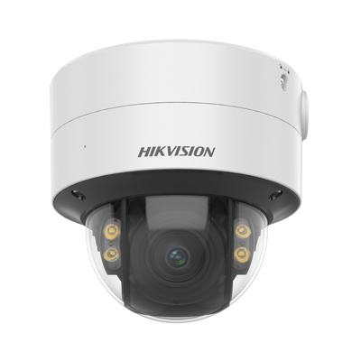[DS-2CD3747G2T-LZSU(C)] Domo IP 4 Megapixel / Imagen a Color 24/7 / Lente 2.8 - 12 mm / Luz Blanca 40 mts / WDR 130 dB / Exterior IP67 / IK10 / Captura Facial / Videoanaliticos / AcuSense