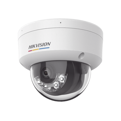 [DS-2CD1167G2H-LIUF] [Dual Light + ColorVu] Domo IP 6 Megapixel / Lente 2.8 mm / 30 mts IR + 30 mts Luz Blanca / Micrófono Integrado / ACUSENSE Lite / Exterior IP67 / IK08 / dWDR / PoE / Micro SD