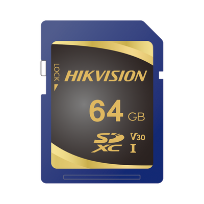 [HS-SD-P10/64G] Memoria SD Clase 10 de 64 GB / Especializada Para Videovigilancia