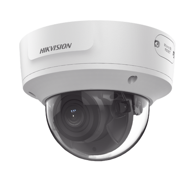 [DS-2CD2743G2-IZS] Domo IP 4 Megapixel / Lente Mot. 2.8 a 12 mm / 40 mts IR EXIR / IP67 / IK10 / WDR 120 dB / PoE / ACUSENSE (Evita Falsas Alarmas) / Entrada y Salida de Audio y Alarma / MicroSD / ONVIF / ACUSEARCH