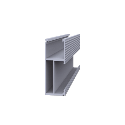 [EPLSR81400] Riel 8 para montaje de módulos fotovoltaicos de aluminio anodizado de 1400mm.