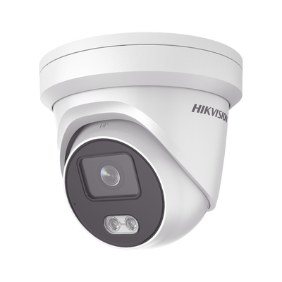 [DS-2CD2347G2-LU] Turret IP 4 Megapixel / Imagen a color 24/7 / Lente 4 mm / Luz Blanca 30 mts / WDR 130 dB / Exterior IP67 / Micrófono Integrado / Captura Facial / Videoanaliticos (Filtro de Falsas Alarmas) / MicroSD